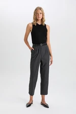 DEFACTO Pants Wide Leg High Waist Straight Leg