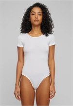 Women's Organic Stretch Jersey Body - White