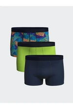 LC Waikiki Standard Mold Flexible Fabric Men's Boxer 3-Piece