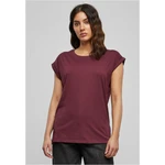 Women's T-shirt with extended shoulder cherry