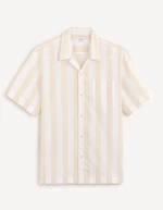 Celio Striped Shirt Bayard - Men