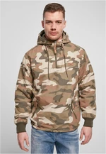 Wooden camouflage Pull Over Windbreaker