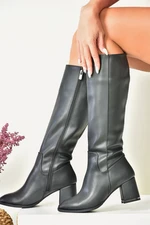 Fox Shoes Black Women's Casual Boots