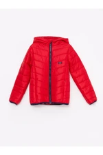 LC Waikiki Basic Girl's Puffer Coat with Hood