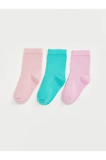 LC Waikiki 3-Pack Basic Baby Girl Socks