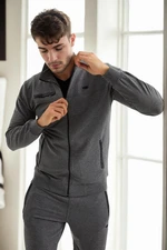 51357 Dewberry Plus Size Mens Tracksuit Set-ANTHRACITE