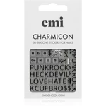 emi Charmicon Punk Rock nálepky na nechty 3D #183 1 ks