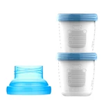 3Pcs/Set Breast Milk Storage Cup Bottle Converter For Breast Pump Connector Baby Feeding Snack Tank Portable Bottle Kit T2244