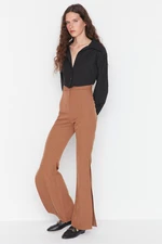 Trendyol Camel Slit Trousers