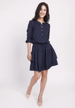 Lanti Woman's Dress Suk175 Navy Blue