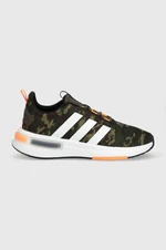 Dětské sneakers boty adidas RACER TR23 K zelená barva