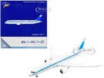 Boeing 787-9 Commercial Aircraft "El Al Israel Airlines" White with Blue Stripes and Tail 1/400 Diecast Model Airplane by GeminiJets