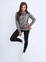 Women's Sweatshirt GIM dark gray Dstreet