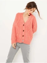 Pink Cardigan CAMAIEU - Women