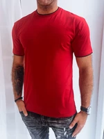 Smooth men's T-shirt red Dstreet