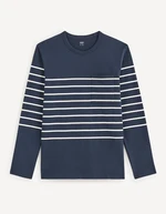 Celio Striped T-shirt Veboxmlr - Men