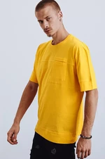 Yellow men's T-shirt Dstreet