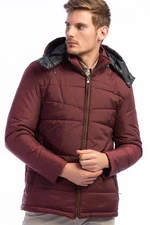 M8623 DEWBERRY COAT-PLAIN BURGUNDY