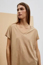 Moodo women's T-shirt - beige