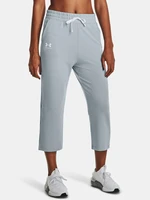 Under Armour Sweatpants UA Rival Terry Flare Crop-BLU - Women