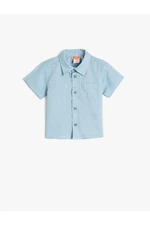 Koton Shirt - Blue - Regular fit