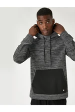 Koton Hooded Sweatshirt with Pocket Detail