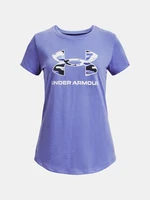 Under Armour Tričko UA SPORTSTYLE LOGO SS-BLU - Holky