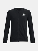 Under Armour Mikina UA Rival Terry FZ Hoodie-BLK - Kluci