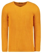 Yellow men's sweater WX1590