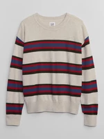 Beige Boys' Striped Sweater Gap