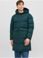 Petrol Men's Quilted Winter Coat Jack & Jones Vester