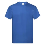 Blue Men's T-shirt Original Fruit of the Loom