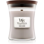 Woodwick Wood Smoke vonná svíčka s dřevěným knotem 275 g