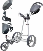 Big Max Autofold X2 Deluxe SET Grey/Charcoal Cărucior de golf manual