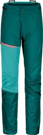 Ortovox Westalpen 3L Light Pants W Pacific Green L Outdoorové kalhoty