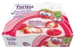 FORTINI Creamy fruit multi fibre červené ovoce 4 x 100 g