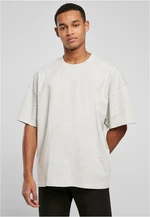 Ultra heavy oversized t-shirt in light grey color