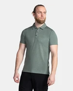 Men's polo shirt Kilpi OLIVA-M Dark green