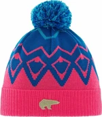 Eisbär Ziggy OS Pompon Beanie Light Pink/Bugatti/Mugo Azur UNI Berretto