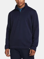 Tmavomodrá pánska športová mikina Under Armour UA Storm SweaterFleece QZ LB