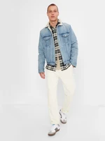 GAP Denim Jacket sherpa icon Washwell - Men