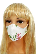 Cotton mask with Numoco flower print