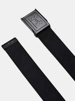 Pánský opasek Under Armour  M's Webbing Belt-BLK