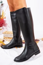 Fox Shoes Black Women's Boots