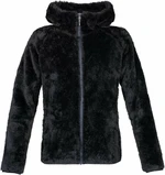 Rock Experience Oldy Woman Fleece Caviar/Ebony L Sudadera con capucha para exteriores