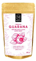 NATU Guarana BIO prášok 80 g