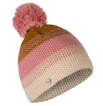 Girl's hat with pompom Hannah OLA JR brown rice