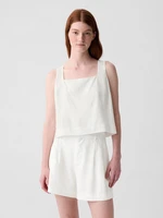 GAP Linen crop top - Women's