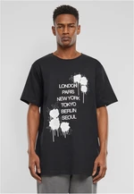 Men's T-shirt City Roses black