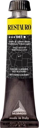 Maimeri Varnish Restauro Restaurierfarbe Cadmium Yellow Light 081 20 ml 1 Stck